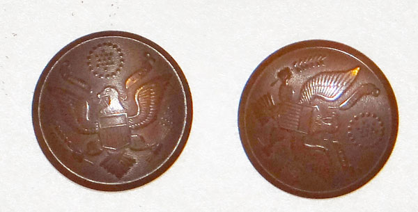 WW I Plastic Tunic Buttons WW I Plastic Tunic Buttons