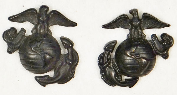 Vietnam War Period U.S.M.C. NCO/EM Collar "EGA" Vietnam War Period U.S.M.C. NCO/EM Collar "EGA"