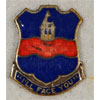 WW II Enamel 142nd Infantry Regt. "D.I."- 36th Inf. Div.