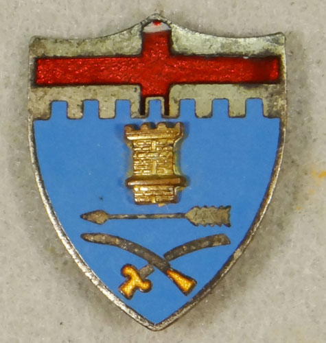 WW II Enamel 11th Infantry Regt. "D.I." – 5th Inf. Div.