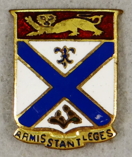 WW II Enamel 169th Infantry Regt. "D.I." – 43rd Inf. Div. WW II Enamel 169th Infantry Regt. "D.I." – 43rd Inf. Div.