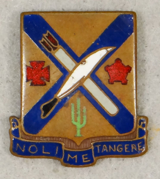 WW II Enamel 2nd Infantry Regt. "D.I." - 5th Inf. Div. WW II Enamel 2nd Infantry Regt. "D.I." - 5th Inf. Div.