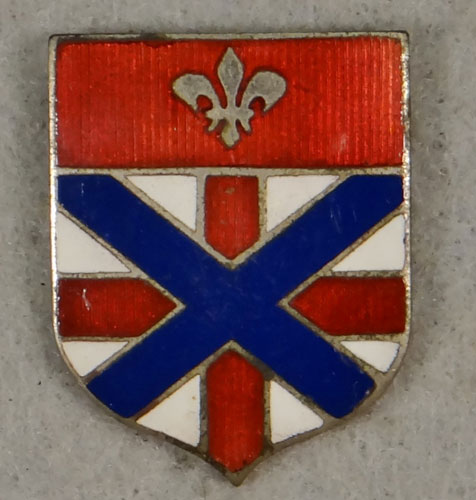 WW II Enamel 192nd Field Artillery Regt. "D.I."