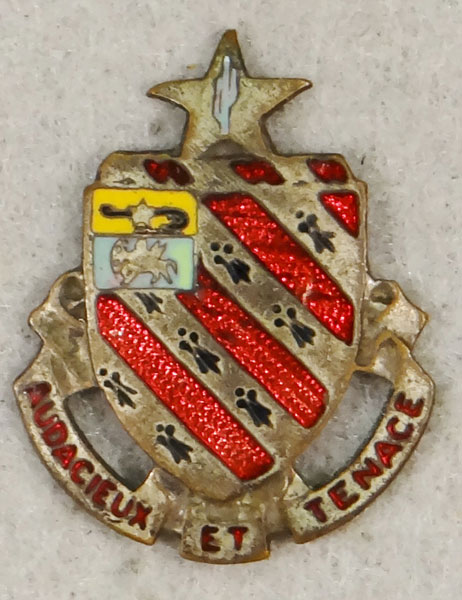 WW II Enamel 8th Field Artillery Regt. "D.I." WW II Enamel 8th Field Artillery Regt. "D.I."