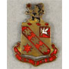 WW II Enamel 11th Field Artillery Regt. "D.I."