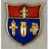 WW II Enamel 125th Field Artillery Regt. "D.I."