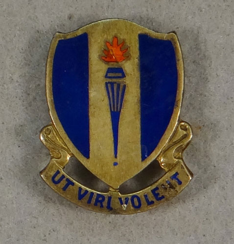 WW II AAF Enamel Gulf Coast Air Training Command "D.I."