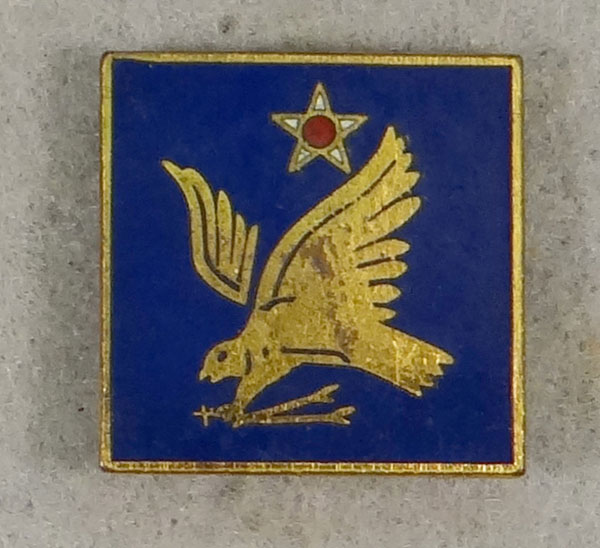 WW II 2nd AAF Enamel Patch "D.I"