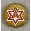 WW II Enamel 6th Army Patch "D.I."