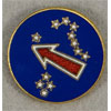 WW II Enamel U.S. Army Pacific Patch "D.I."