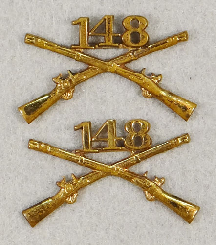 WW II Army 148th Infantry Regt. Officer Branch Insignia