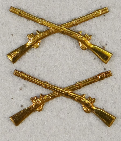 Korean War Period Army Infantry Officer Branch Insignia