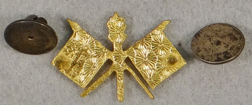 WW II Army Signal Corps Officer Collar Insignia