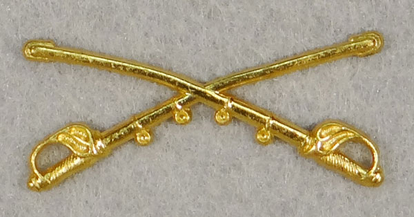 WW II Army Cavalry Officer Collar Insignia