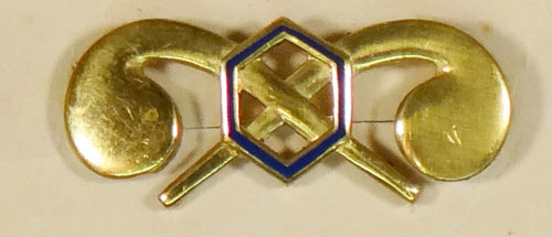 WW II Army Chemical Corps Officer Collar Insignia