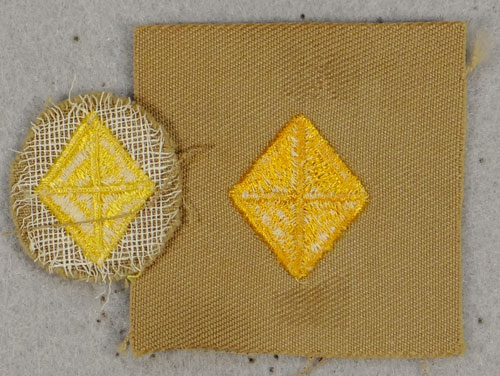 U.S. Army Cloth Finance Corps Officer Collar Insignia