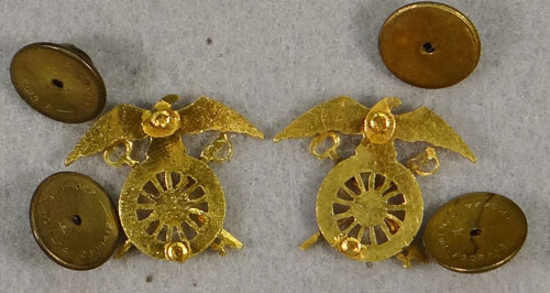 WW II Army Quartermaster Officer Collar Insignia