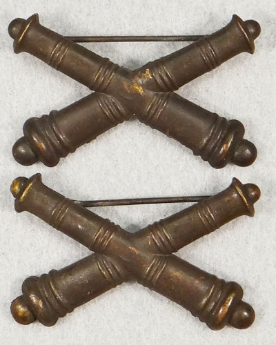 1902/1905 U.S. Army Artillery Collar Insignia