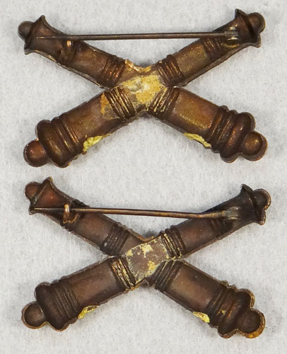 1902/1905 U.S. Army Artillery Collar Insignia