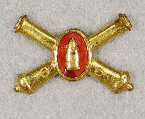 WW II U.S. Army Coast Artillery Officer Collar Insignia