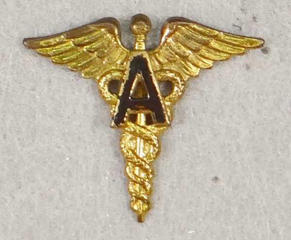 WW II Army Medical Administrative Officer Collar Insignia