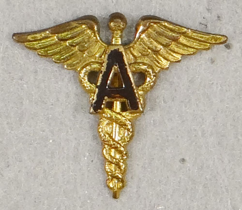 WW II Army Medical Administrative Officer Collar Insignia
