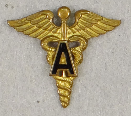 WW II Army Medical Administrative Officer Collar Insignia