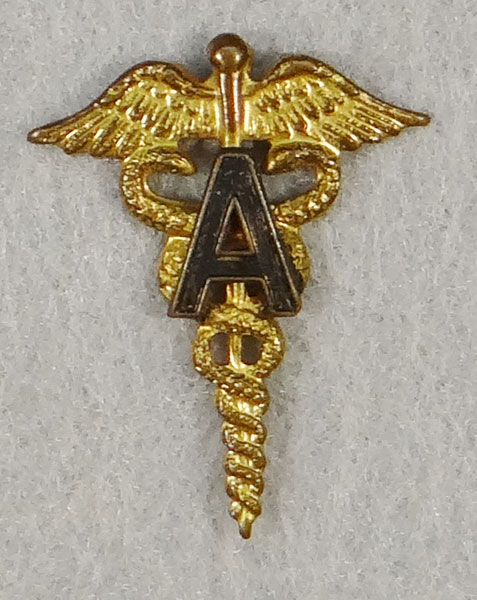 WW II Army Medical Administrative Officer Collar Insignia WW II Army Medical Administrative Officer Collar Insignia
