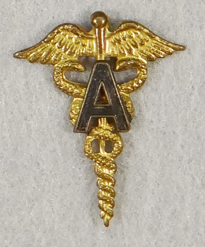 WW II Army Medical Administrative Officer Collar Insignia