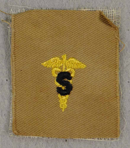 WWII Army Sanitary Corps Officer Collar Insignia