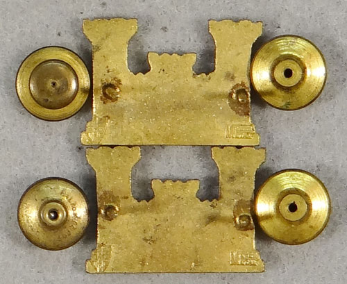 WW II Army Engineers Officer Collar Insignia