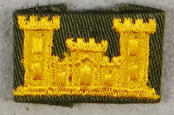 U.S. Army Cloth Engineers Officer Collar Insignia