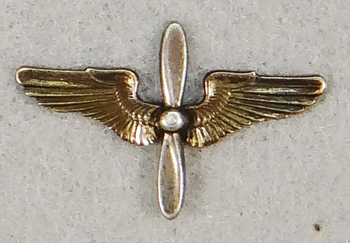 WW II Sterling AAF Officer Collar Insignia