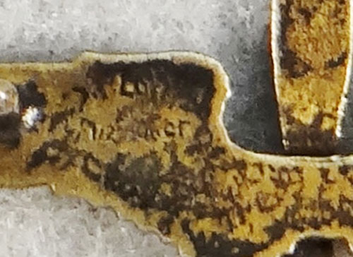 WW II Sterling AAF Officer Collar Insignia