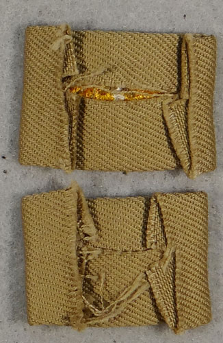WW II AAF Cloth Officer Collar Insignia