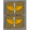 WW II AAF Cloth Officer Collar Insignia