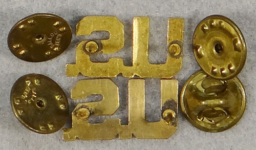 WW II Army Officer "U.S." Collar Insignia