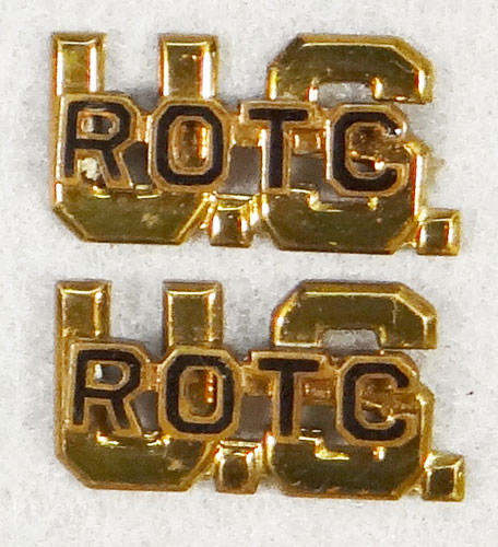 WW II Period "ROTC" Officer Collar Insignia