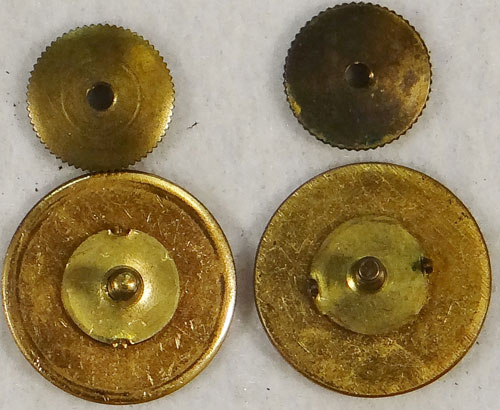 WW II Army Artillery Enlisted Collar Disk Set