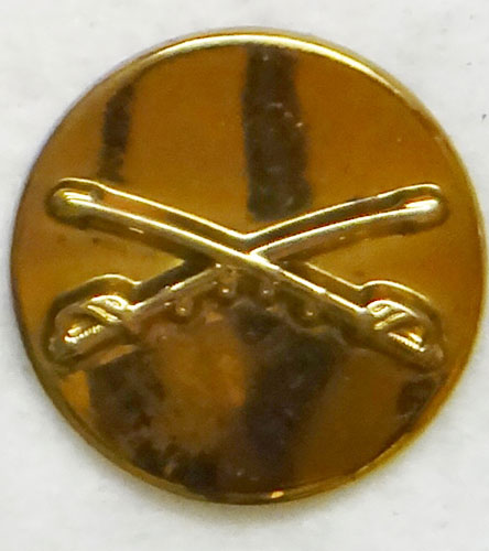 WW II Pattern Cavalry Type V Enlisted Collar Disk