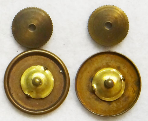 WW II Army Cavalry Type III Enlisted Collar Disk Set