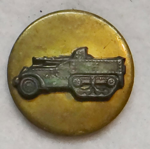 WW II Army Tank Destroyer Enlisted Collar Disk