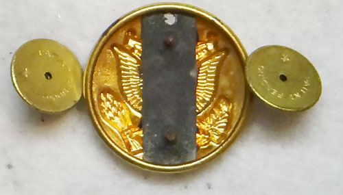 WW II Army Detached Enlisted Collar Disk