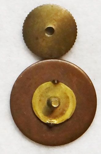 WW II Army Signal Corps Enlisted Collar Disk