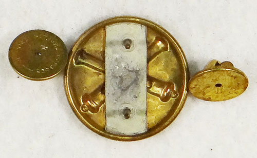 WW II Army Coast Artillery Enlisted Collar Disk