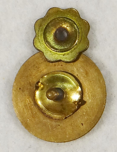 WW II Army Chemical Warfare Enlisted Collar Disk