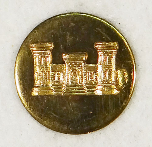 WW II Army Engineers Enlisted Collar Disk