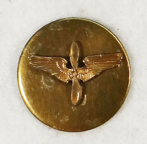 WW II Army Air Force Enlisted Collar Disk
