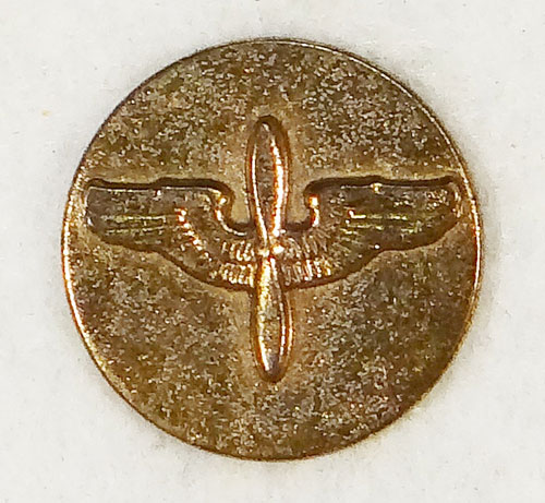 WW II Army Air Force Enlisted Collar Disk