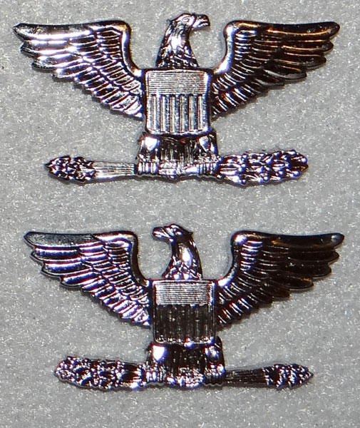 Current Issue U.S. Colonel Rank Insignia